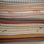 Musselintuch 120x120cm - Sage Stripes