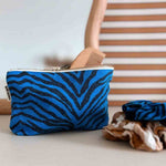 Scrunchie ZEBRA BLAU