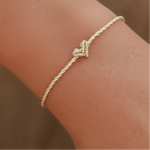 Armband mit Herz versch. Farben