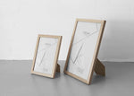 picture frame oak A5