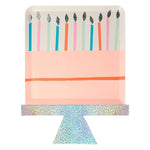 Birthday Cake Plate
