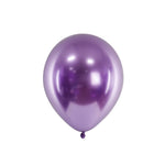 Ballons Glossy 30 cm, Violett