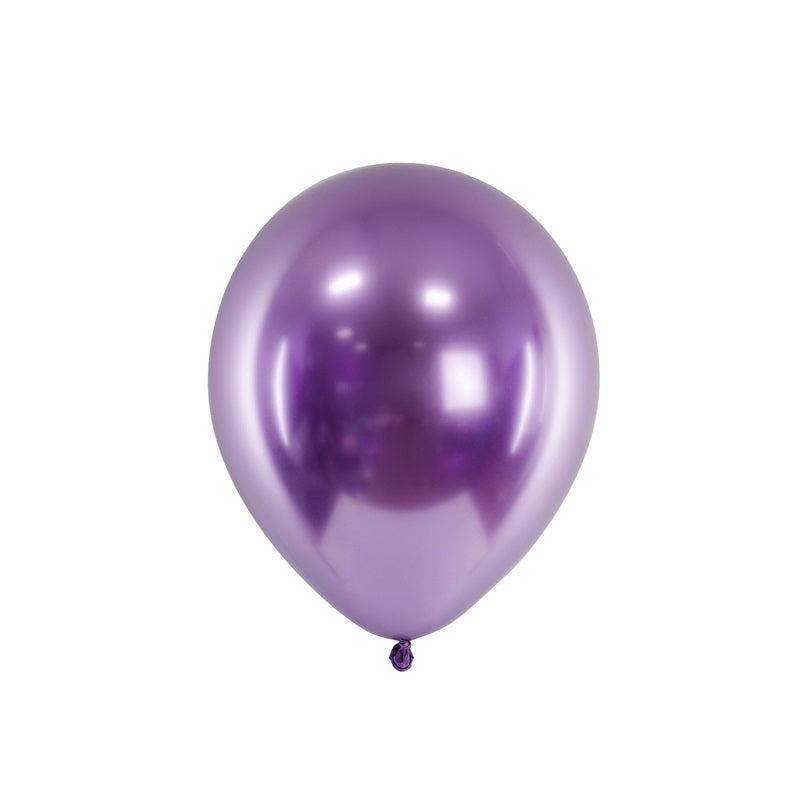 Ballons Glossy 30 cm, Violett