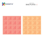 2 pc Base Plate Lemon & Peach Pack EU | Connetix