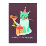 Postkarte ConCATulations