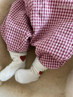 Babyhose Vichykaro - rot