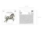 Zebra - Folienballon