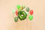 Folienballon Ziffer - Tiere 1-7