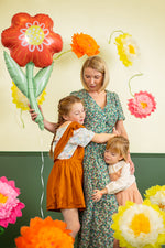 Folienballon BLUME rot