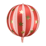 Folienballon Sternenkugel, 75 cm, rot