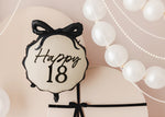 Folienballon HAPPY 18