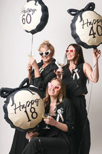 Folienballon HAPPY 40