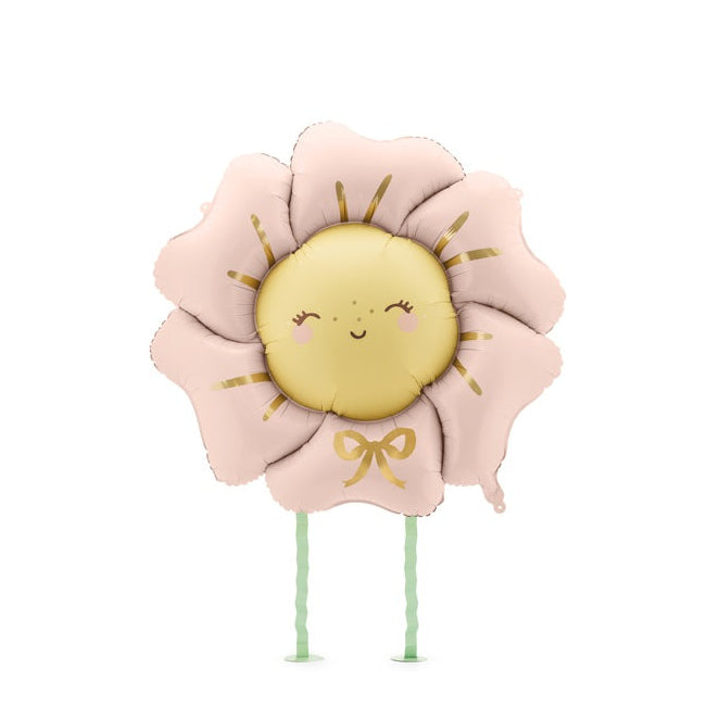 Folienballon BLUME rosa