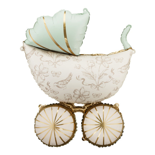 Luftballon Kinderwagen Babyparty Babyshower