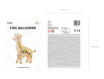 Giraffe - Folienballon
