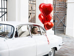 Herz rot 45cm - Folienballon