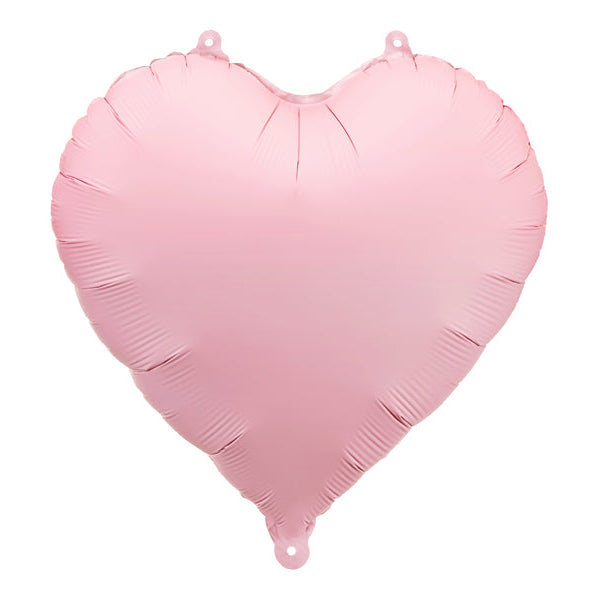 Folienballon Herz 45cm - Rosa