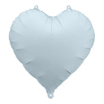 Folienballon Herz 45cm - Hellblau