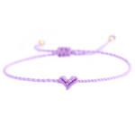 Armband mit Herz versch. Farben