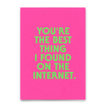 Postkarte FOUND ON THE INTERNET