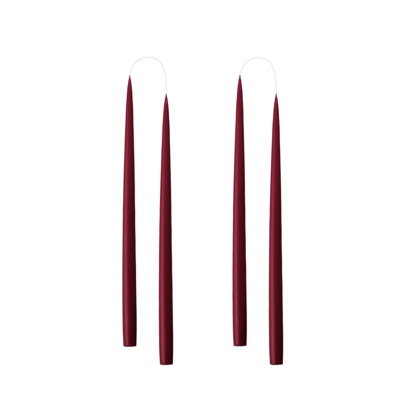 Stabkerze 2,2x35 cm - Light Bordeaux - 1 Stück