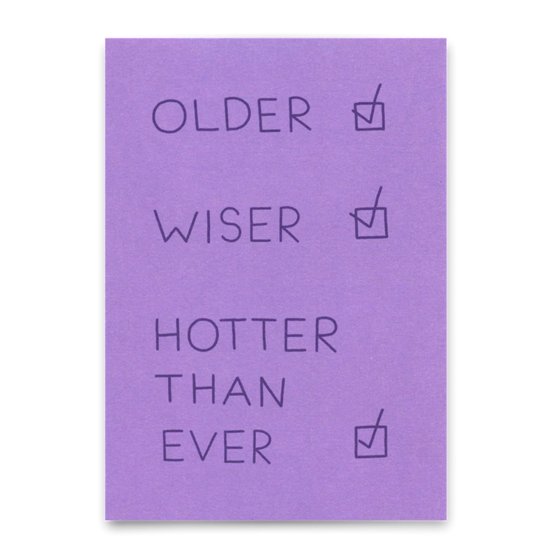 Postkarte HOTTER THAN EVER