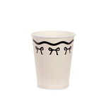 Pappbecher mit Schleifen 220ml