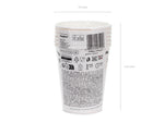 Pappbecher mit Schleifen 220ml