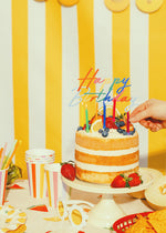 Happy Birthday - Cake Topper - Bunt