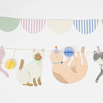 Katzen - Girlande