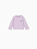 Langarm-Shirt STRIPED Baby - rosa
