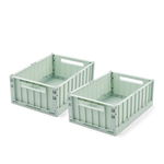 Klappbox WESTON medium 2er Pkg Light Peppermint