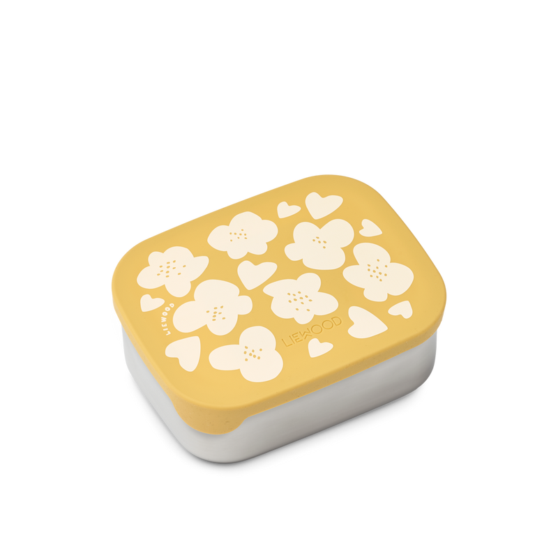 Arthur Lunchbox FLOWER / Lemon yellow