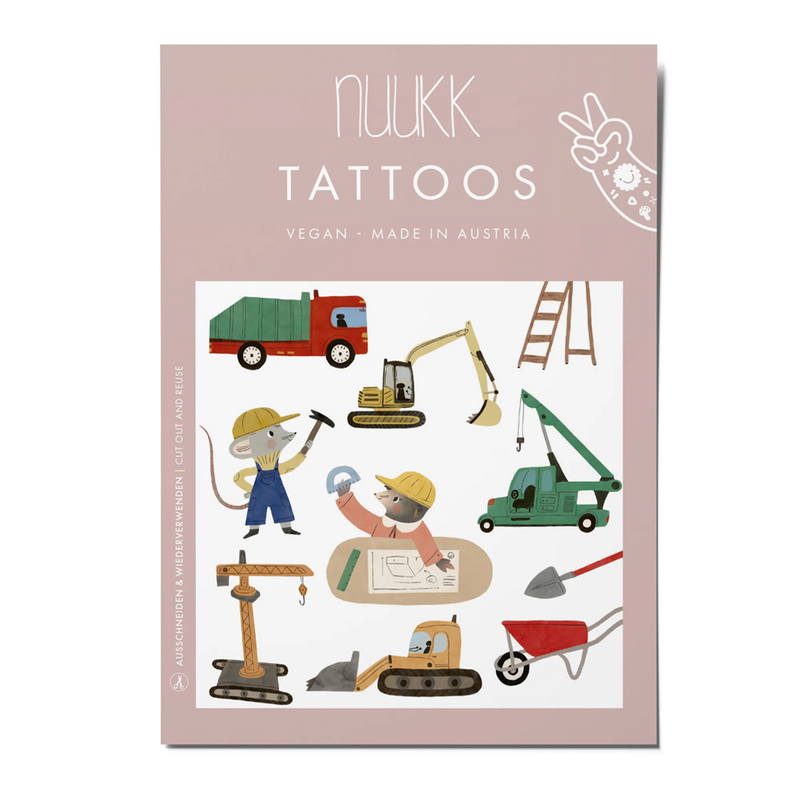 Bio Tattoo Baustelle