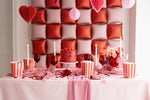 Popcornboxen rot/rosa