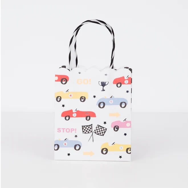 racing car party bags
