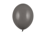 Luftballone 30 cm schwarz/braun/grau Töne