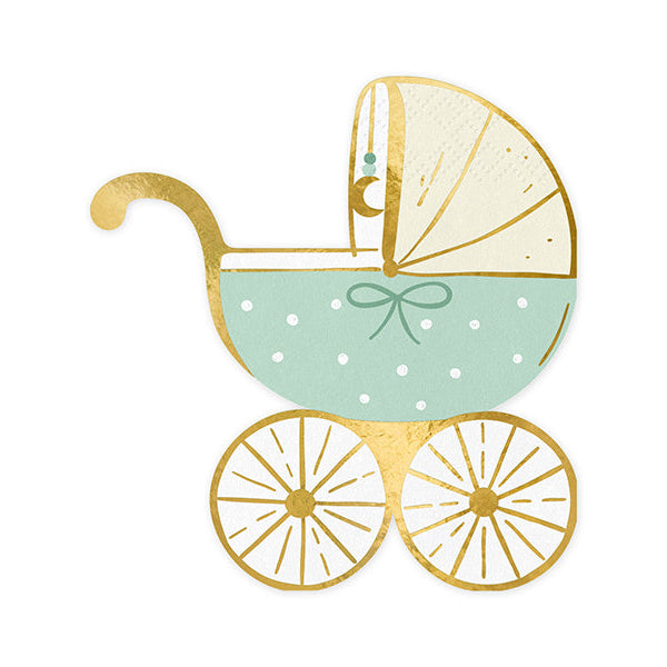 Servietten für Babyshower