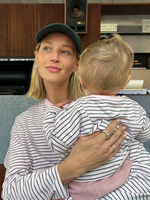 Langarm-Shirt STRIPED Baby - rosa