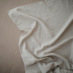 Musselintuch 120x120cm - Sage Stripes