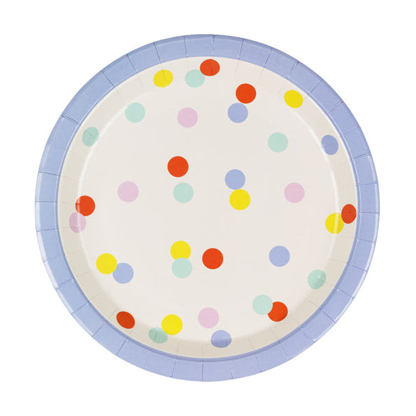 Partyteller Konfetti 23cm