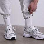 Socken UNCLE Weiß/Schwarz