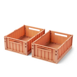 Klappbox "Weston" medium 2er Pkg Tuscany Rose