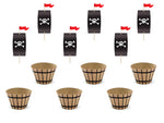 Cupcake-Set PIRATEN