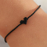 Armband mit Herz versch. Farben