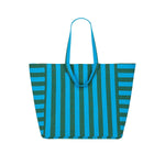 Tasche Elisa - Türkis/Olive gestreift