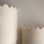 Wand - Blumentopf FLOWERY creme small