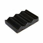 Soap dish "Rocky M" black 
