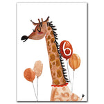Geburtstagspostkarte 0 - 10 Jahre | Halfbird