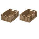 Klappbox "Weston" small 2er Pkg Oat